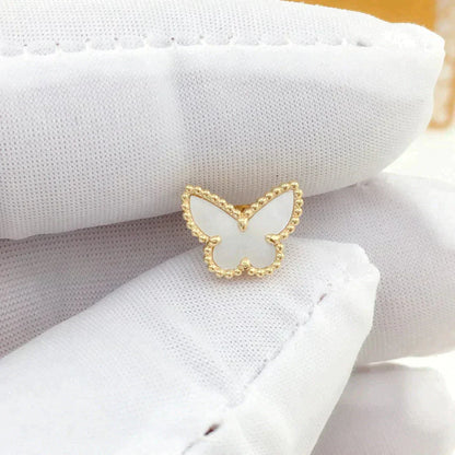 [Noble Aura jewelry]SWEET BUTTERFLY MOP EARSTUDS