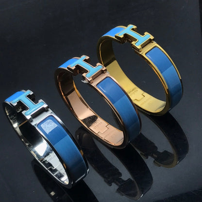 [Noble Aura jewelry]H BRACELET BLUE RAINBOW CERAMIC