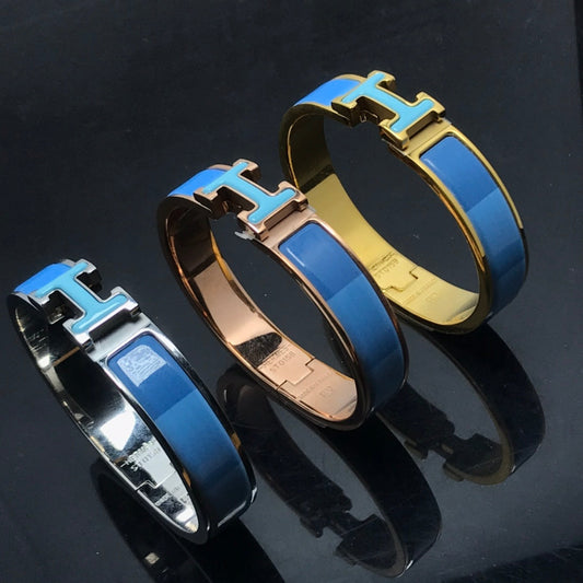 [Noble Aura jewelry]H BRACELET BLUE RAINBOW CERAMIC