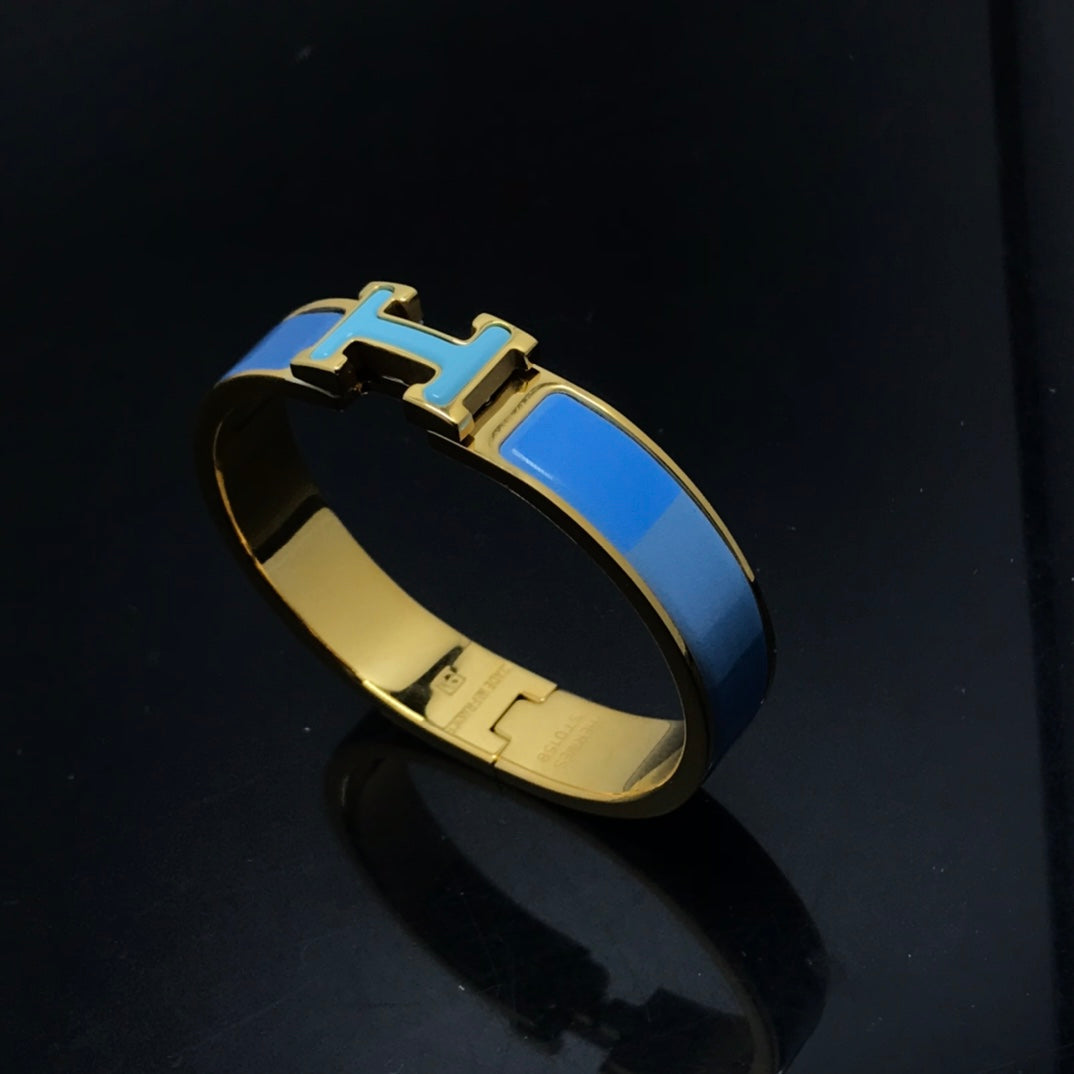 [Noble Aura jewelry]H BRACELET BLUE RAINBOW CERAMIC