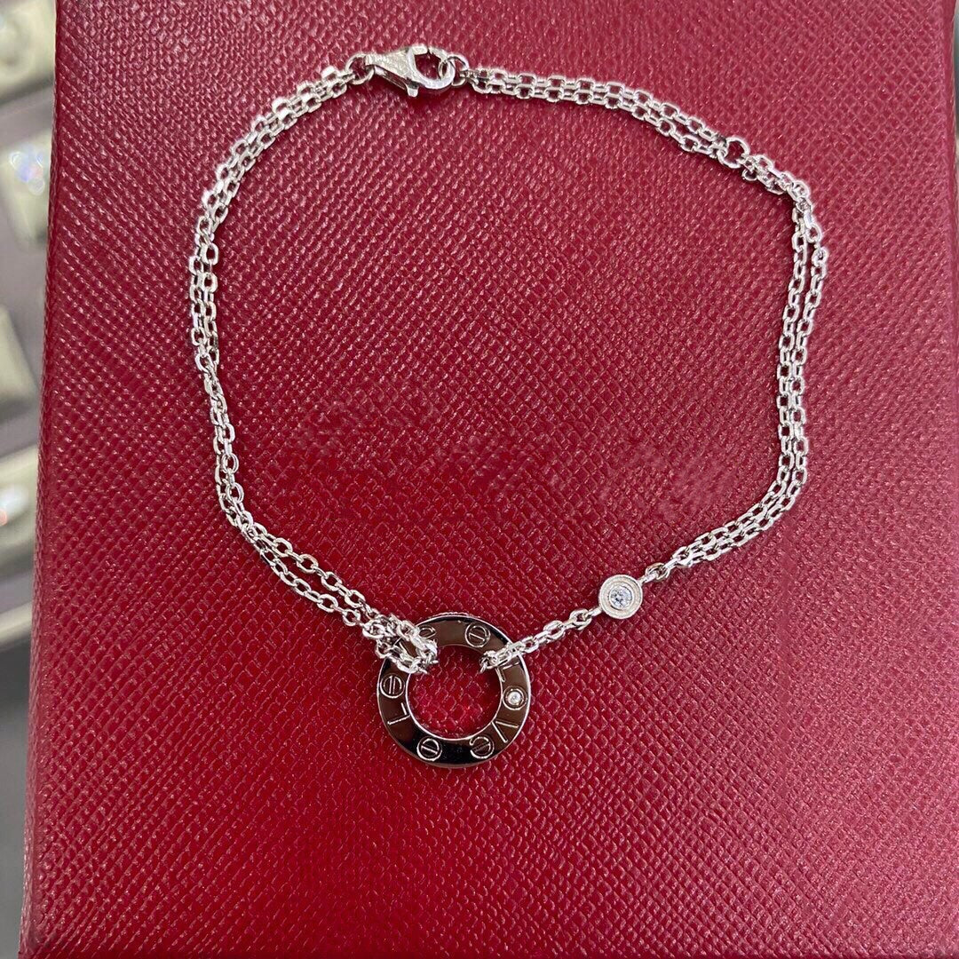 [Noble Aura jewelry]LOVE BRACELET 2 DIAMOND