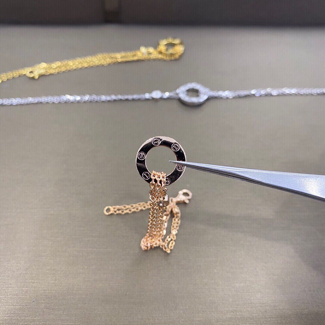 [Noble Aura jewelry]LOVE BRACELET 2 DIAMOND