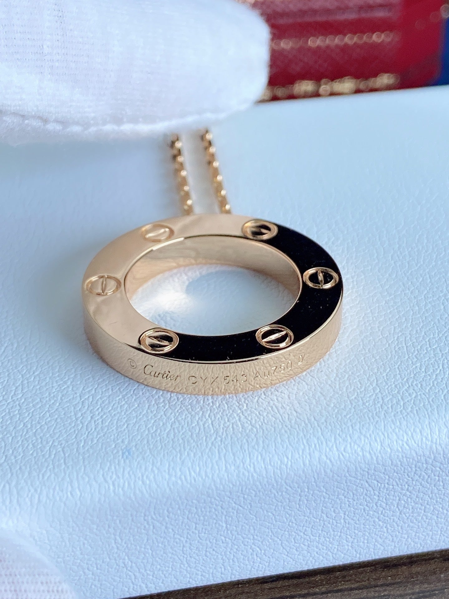 [Noble Aura jewelry]LOVE NECKLACE 16MM