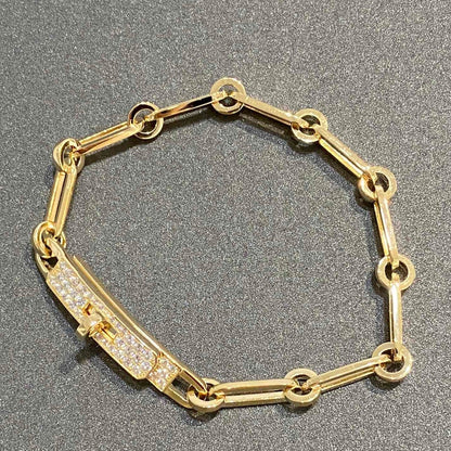 [Noble Aura jewelry]CHAINE BRACELET SMALL MODEL DIAMOND