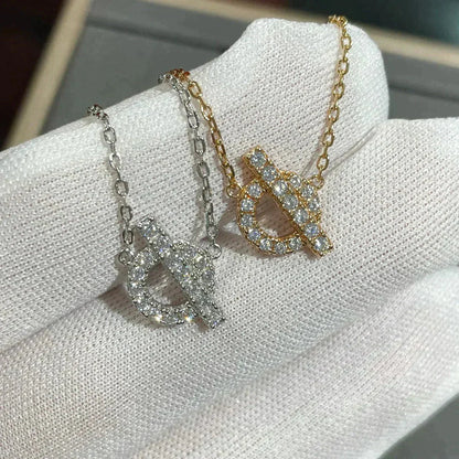[Noble Aura jewelry]ECHAPEE NECKLACE DIAMOND