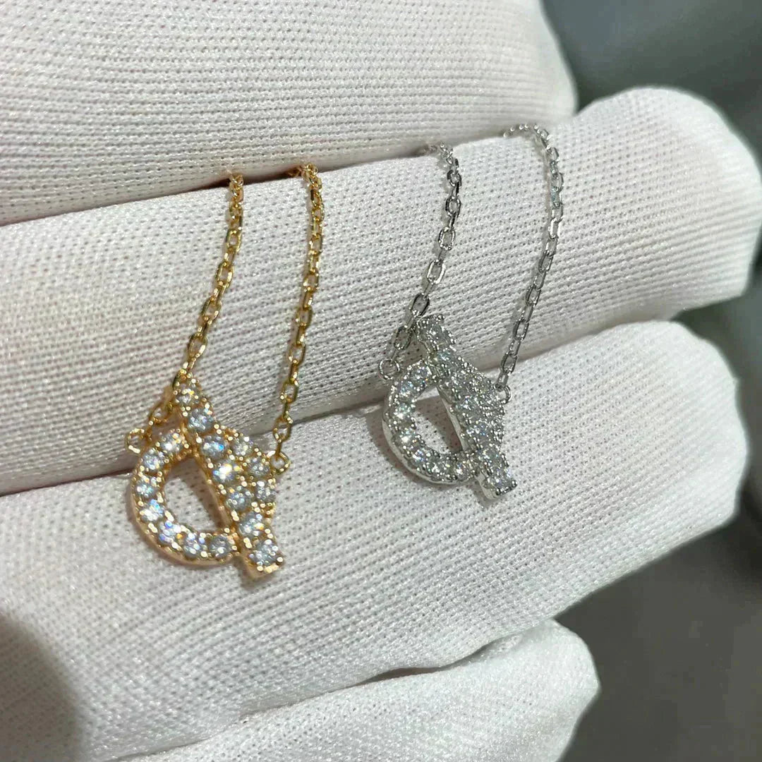 [Noble Aura jewelry]ECHAPEE NECKLACE DIAMOND