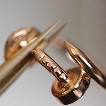 [Noble Aura jewelry]JUSTE EARRINGS PINK GOLD