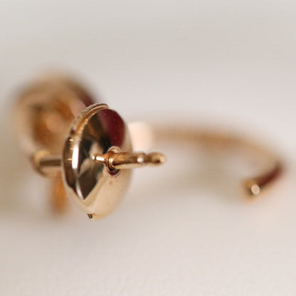 [Noble Aura jewelry]JUSTE EARRINGS PINK GOLD