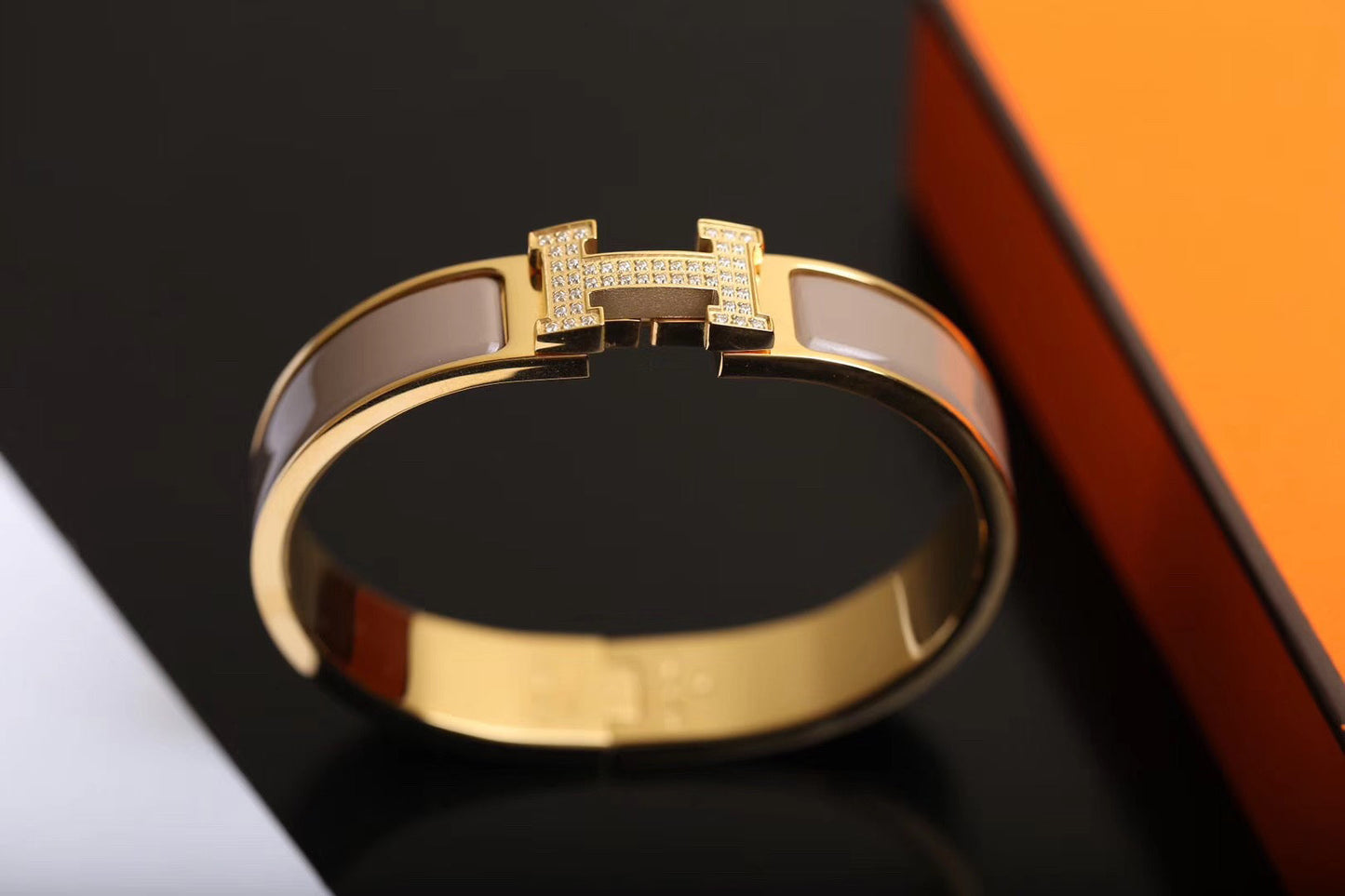 [Noble Aura jewelry]H BRACELET GOLD DIAMOND