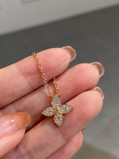 [Noble Aura jewelry]STAR DIAMOND NECKALCE