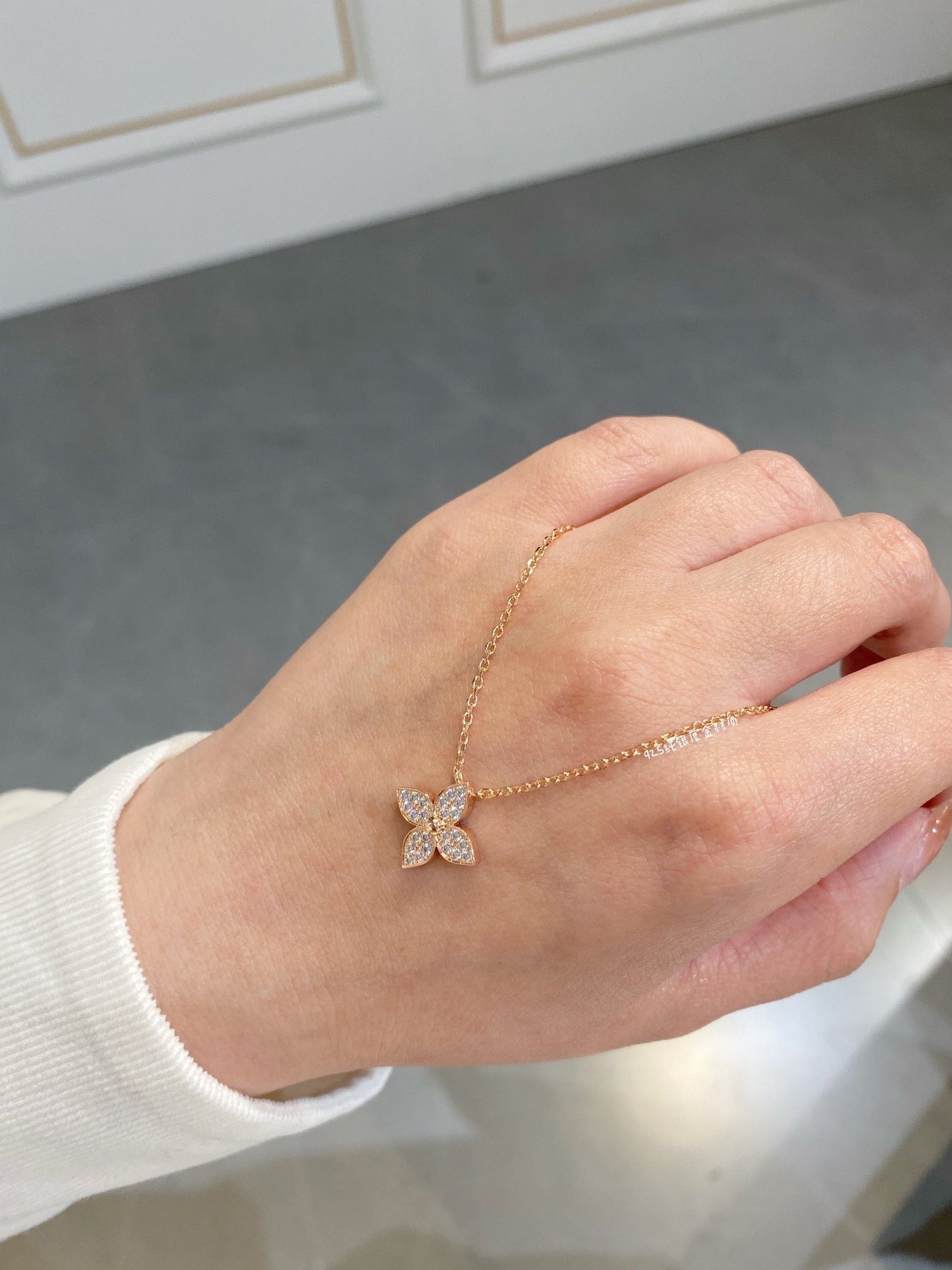 [Noble Aura jewelry]STAR DIAMOND NECKALCE