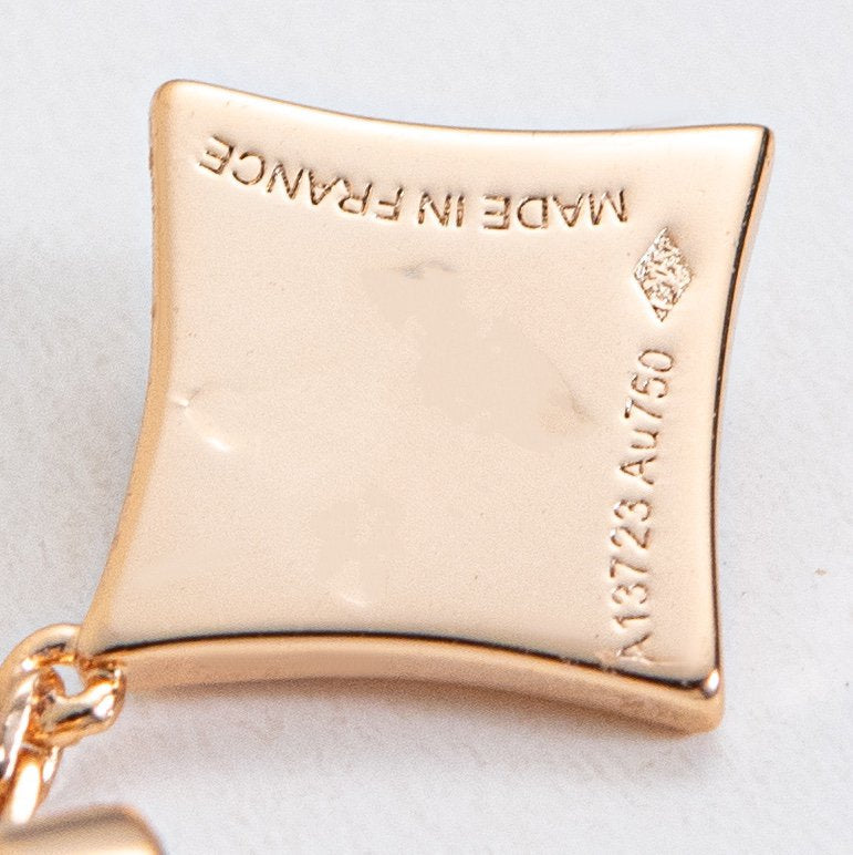 [Noble Aura jewelry]STAR DIAMONDS EARRINGS GOLD