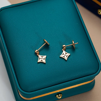[Noble Aura jewelry]STAR EARRINGS GOLD