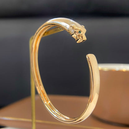 [Noble Aura jewelry]PANTHERE GOLD OPEN BRACELET