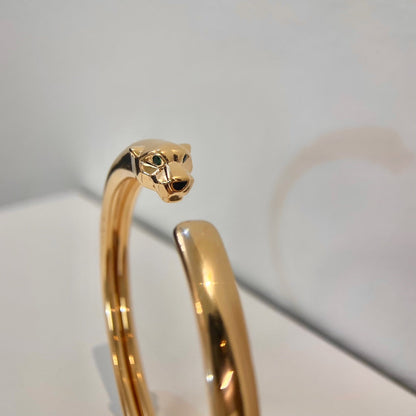 [Noble Aura jewelry]PANTHERE GOLD OPEN BRACELET