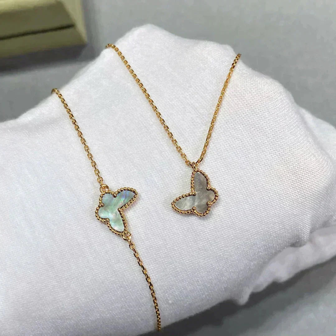 [Noble Aura jewelry]BUTTERFLY DARK MOP BUTTERFLY BRACELET