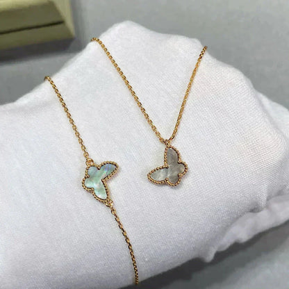 [Noble Aura jewelry]BUTTERFLY DARK MOP BUTTERFLY BRACELET