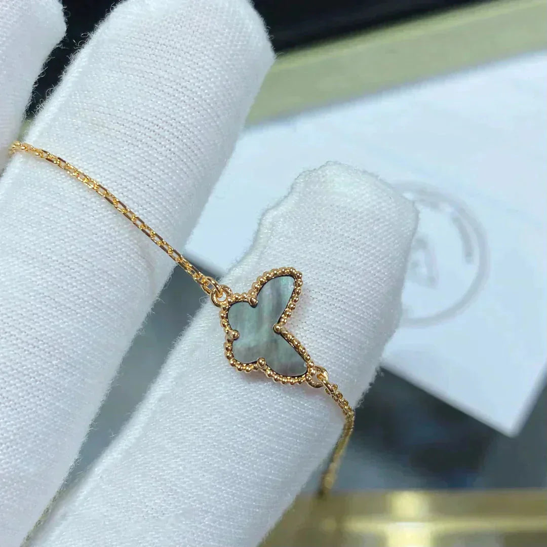 [Noble Aura jewelry]BUTTERFLY DARK MOP BUTTERFLY BRACELET