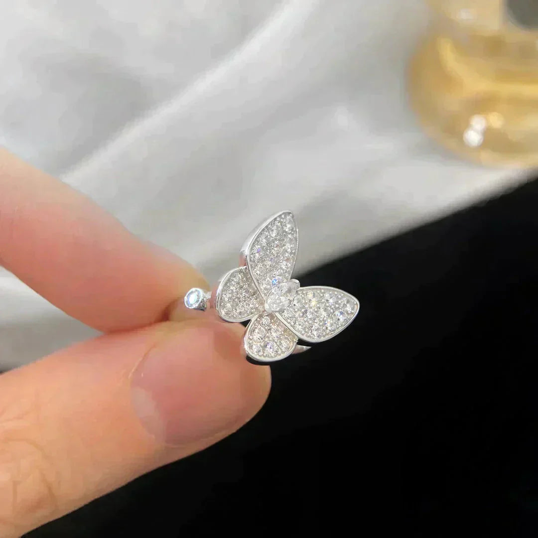 [Noble Aura jewelry]BUTTERFLY DIAMOND RING