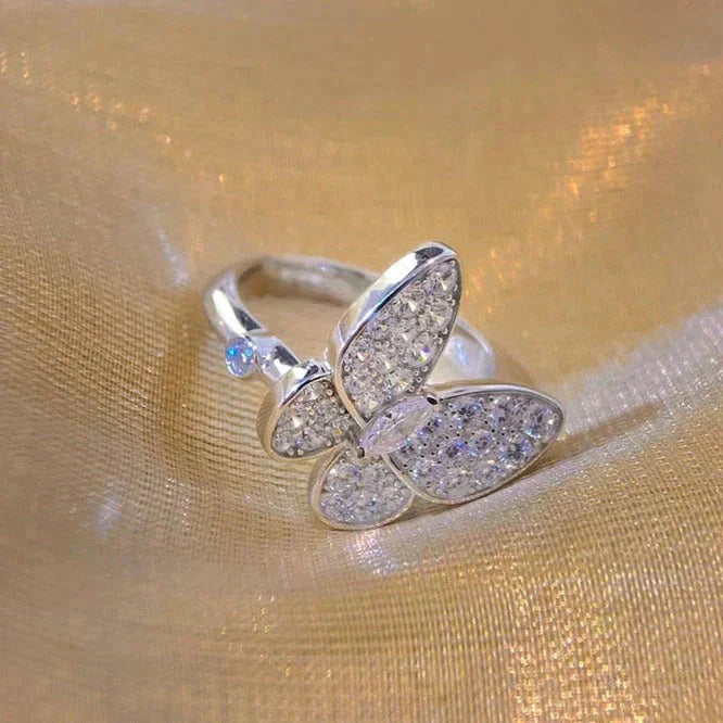 [Noble Aura jewelry]BUTTERFLY DIAMOND RING