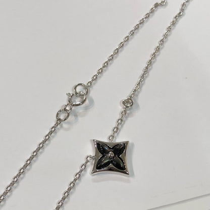 [Noble Aura jewelry]STAR BLACK MOP NECKLACE