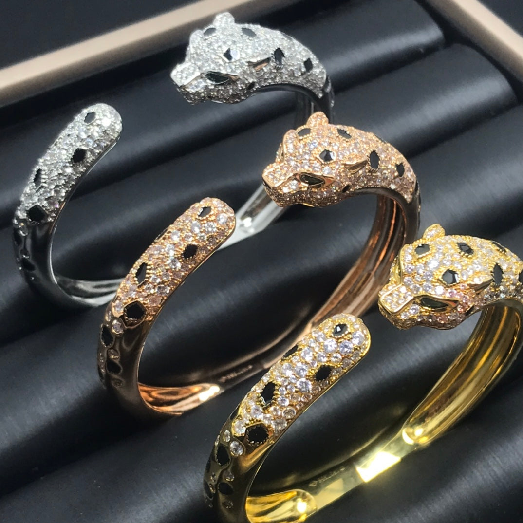 [Noble Aura jewelry]PANTHERE BIG BRACELET DIAMONDS