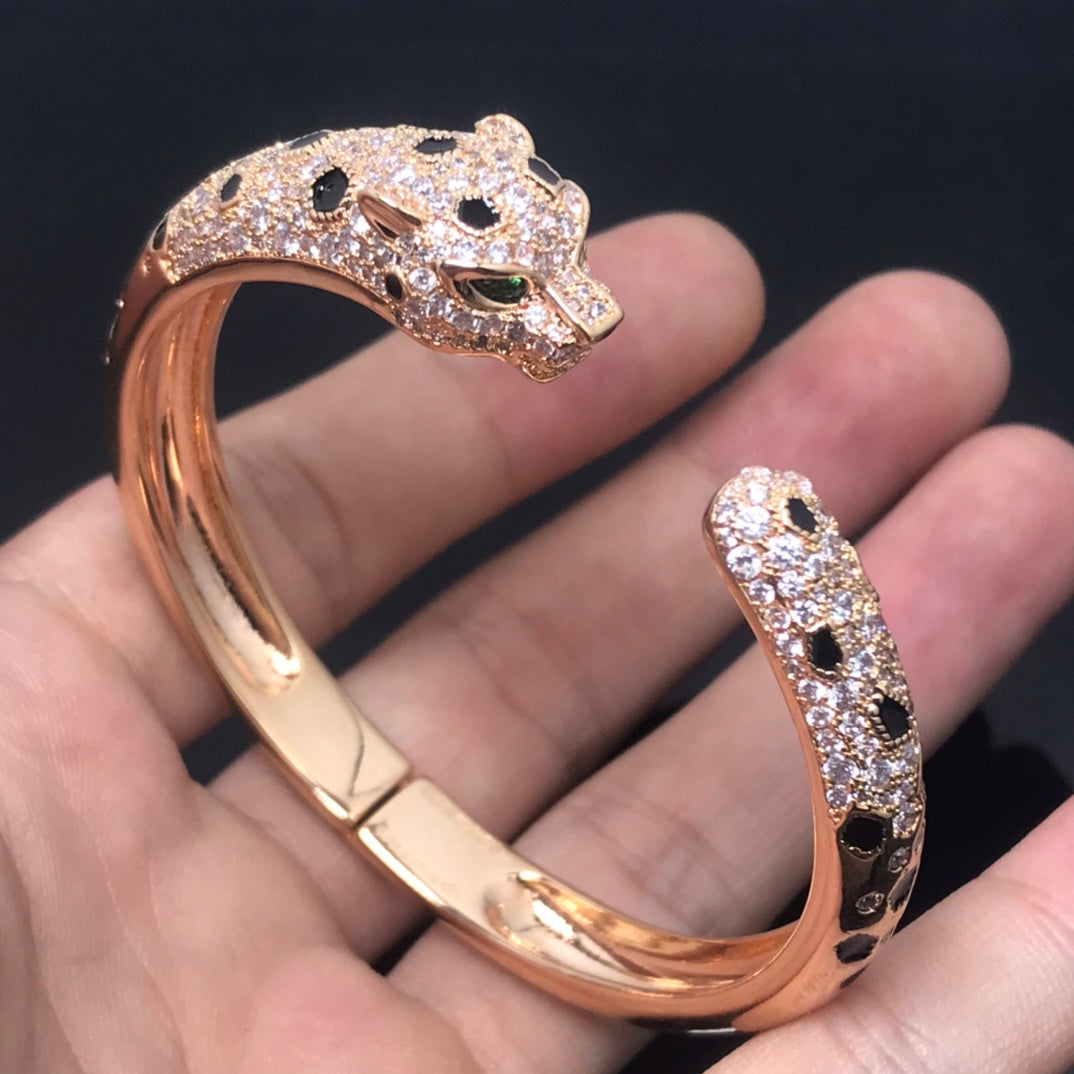 [Noble Aura jewelry]PANTHERE BIG BRACELET DIAMONDS