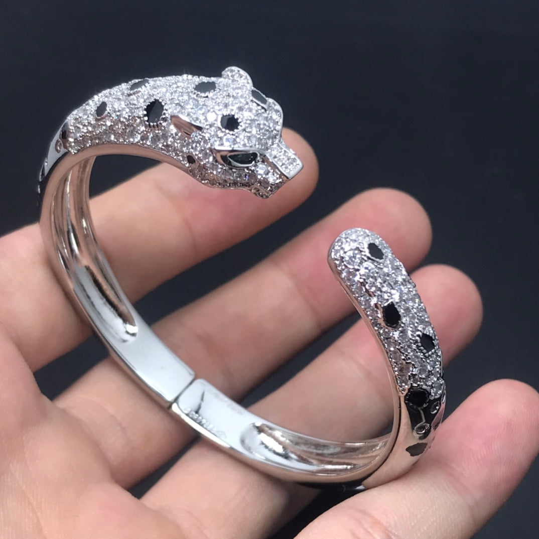 [Noble Aura jewelry]PANTHERE BIG BRACELET DIAMONDS
