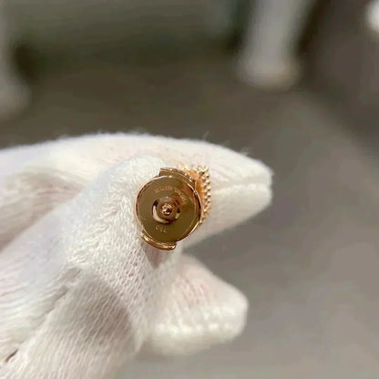 [Noble Aura jewelry]HEART CARNELIAN STUD EARRINGS