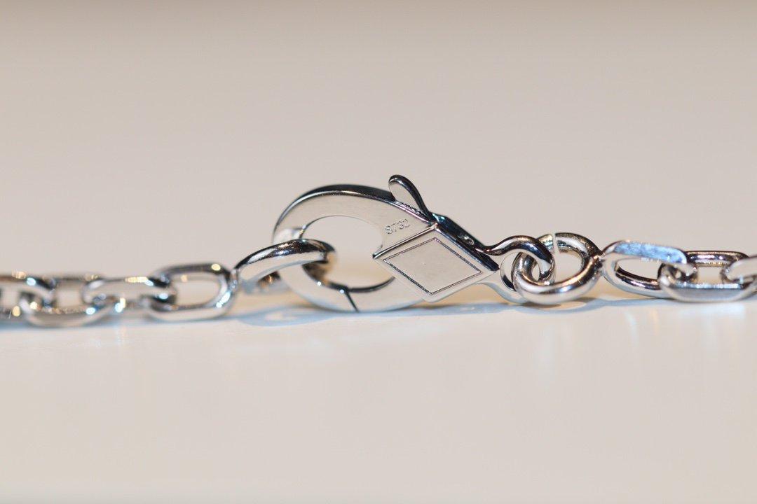 [Noble Aura jewelry]CLOVER 20 MOTIFS ONYX DIAMOND SILVER