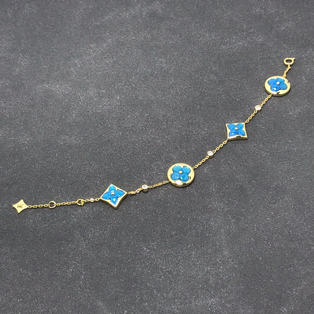 [Noble Aura jewelry]STAR AND SUN TURQUOISE 4 MOTIFS 3 DIAMONDS