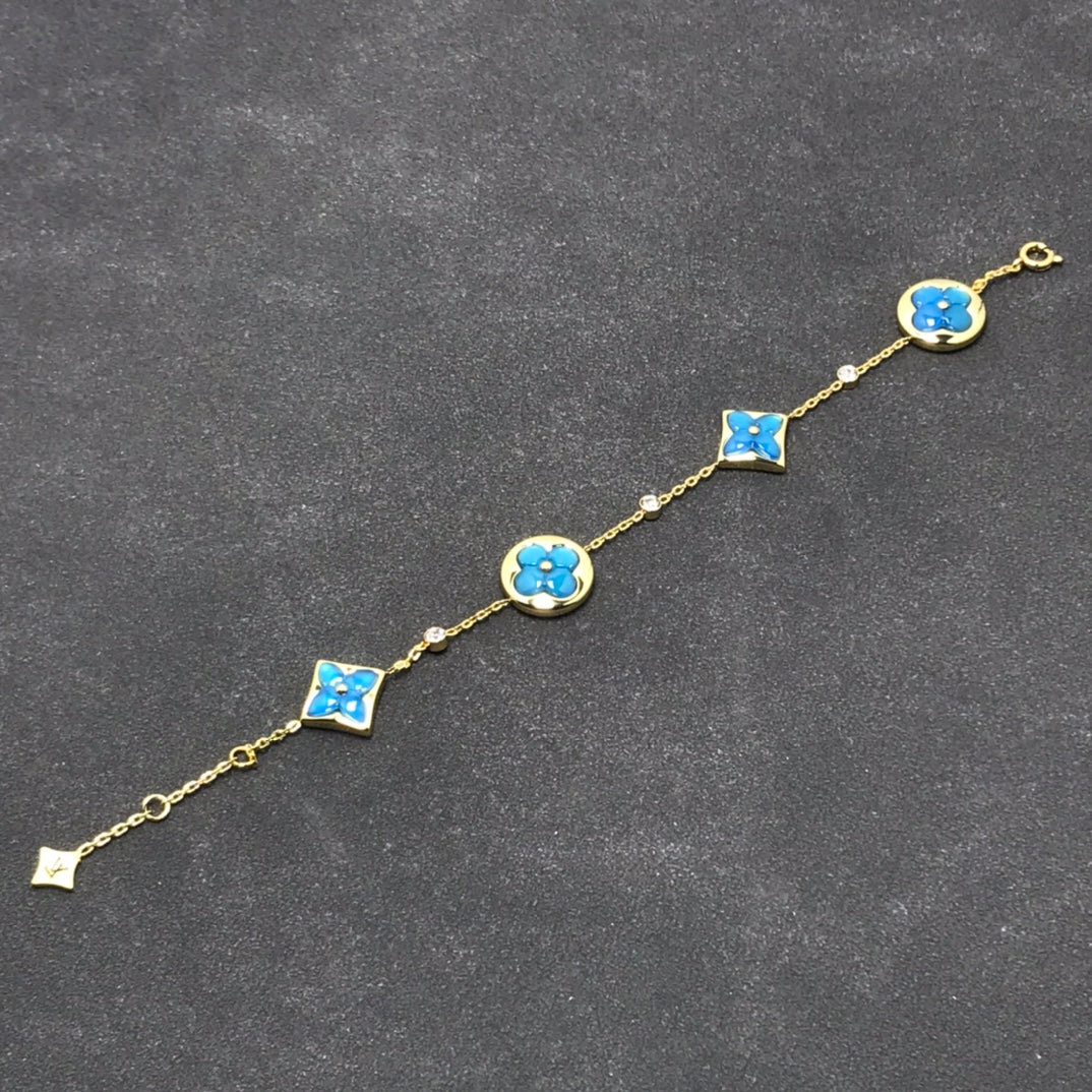 [Noble Aura jewelry]STAR AND SUN TURQUOISE 4 MOTIFS 3 DIAMONDS