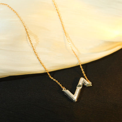 [Noble Aura jewelry]VOLT SILVER DIAMOND PEDANT NECKLACE