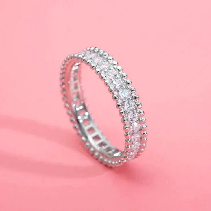 [Noble Aura jewelry]PERLEE DIAMOND SILVER RING