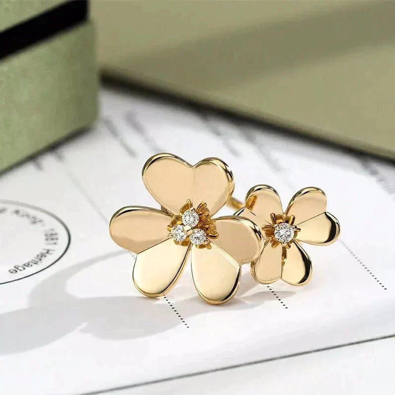 [Noble Aura jewelry]CLOVER COMOS GOLD DIAMOND RING