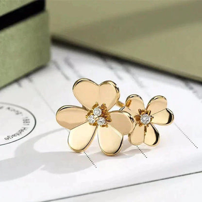 [Noble Aura jewelry]CLOVER COMOS GOLD DIAMOND RING