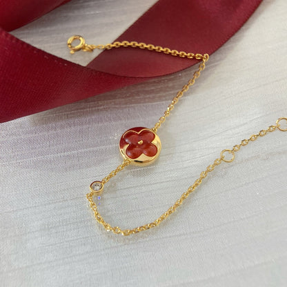 [Noble Aura jewelry]SUN PEDANT CARNELIAN BRACELET