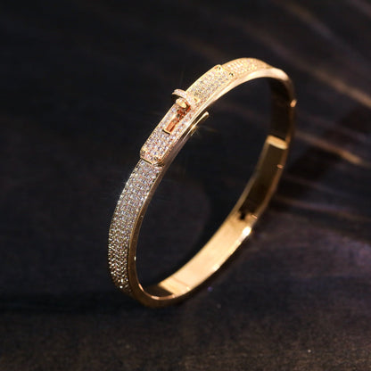 [Noble Aura jewelry]KELLY BRACELET DIAMOND PAVED