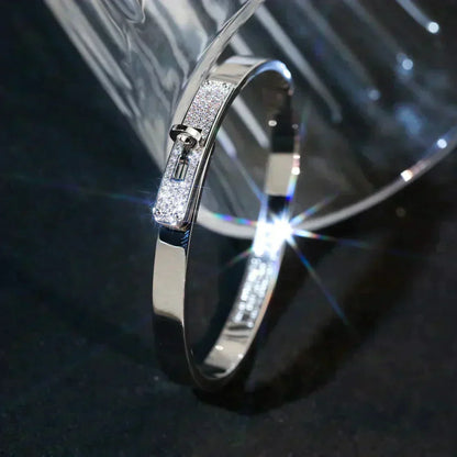 [Noble Aura jewelry]KELLY SILVER DIAMOND BRACELET