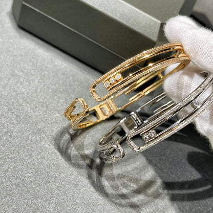 [Noble Aura jewelry]MOVE 10TH PAVED DIAMOND BRACELET