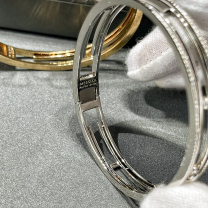 [Noble Aura jewelry]MOVE 10TH PAVED DIAMOND BRACELET