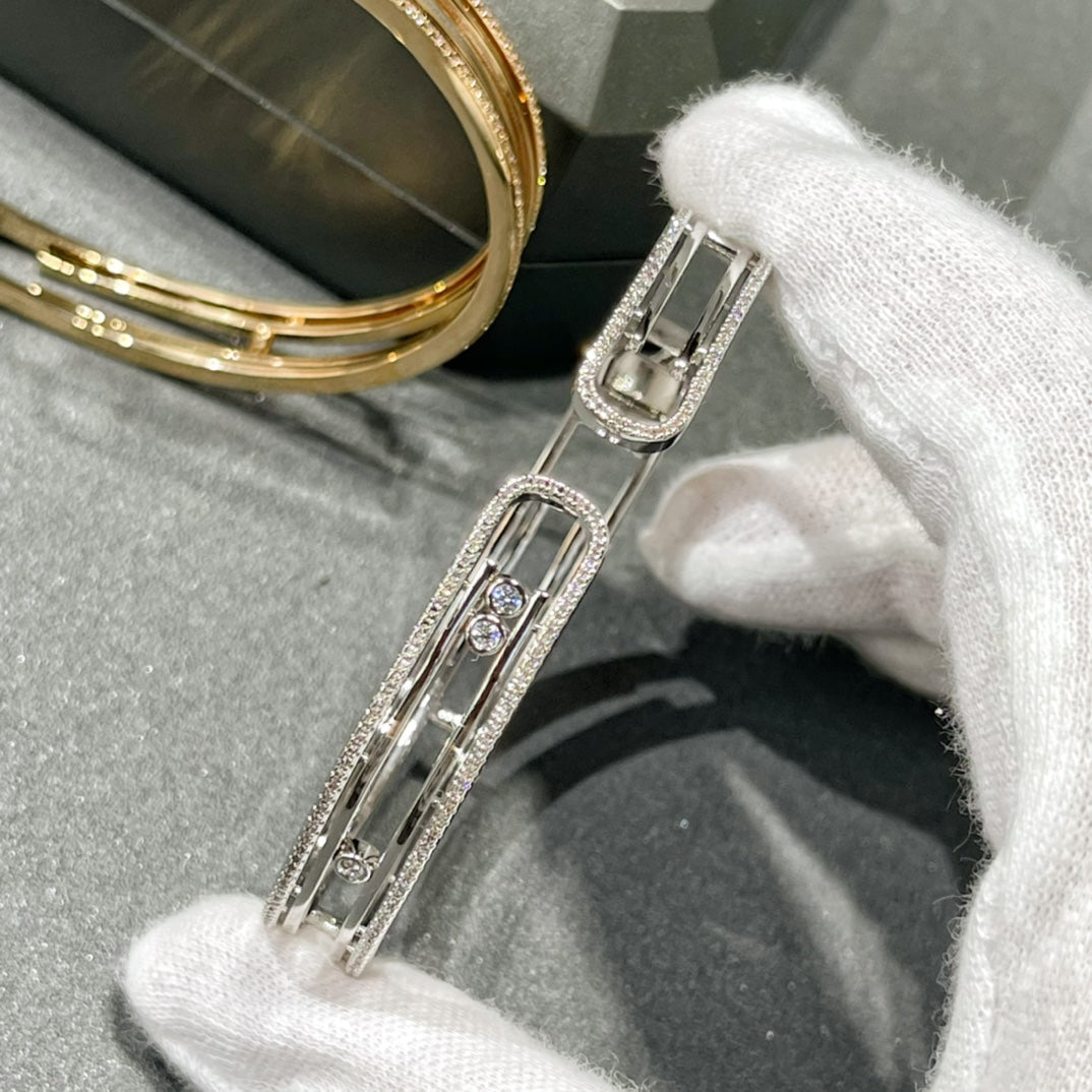 [Noble Aura jewelry]MOVE 10TH PAVED DIAMOND BRACELET