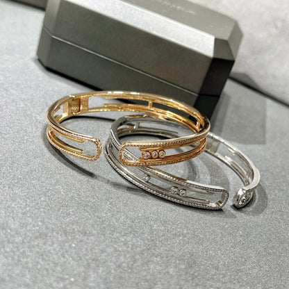 [Noble Aura jewelry]MOVE 10TH PAVED DIAMOND BRACELET