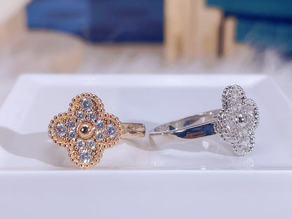 [Noble Aura jewelry]CLOVER DIAMOND RING