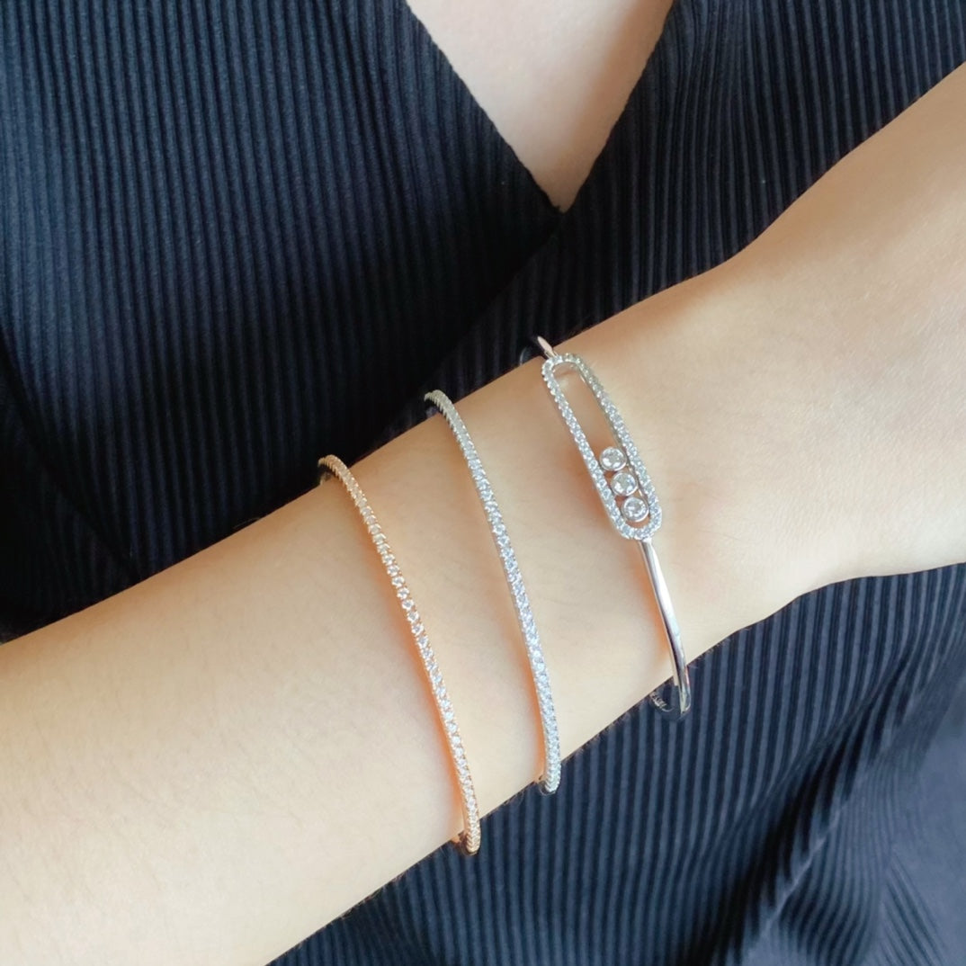 [Noble Aura jewelry]MINI DIAMOND TENNIS BRACELET