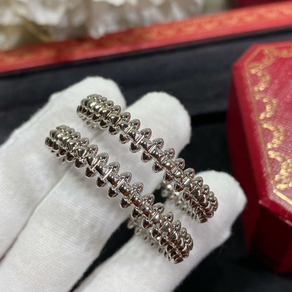 [Noble Aura jewelry]CLASH LARGE HOOP EARRINGS