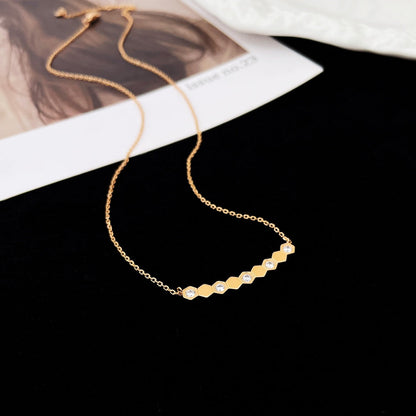 [Noble Aura jewelry]BEE MY LOVE DIAMOND NECKLACE