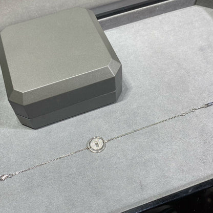 [Noble Aura jewelry]LUCKY MOVE DIAMOND PAVED BRACELET