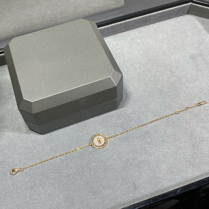 [Noble Aura jewelry]LUCKY MOVE DIAMOND PAVED BRACELET