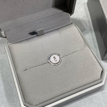 [Noble Aura jewelry]LUCKY MOVE DIAMOND PAVED BRACELET